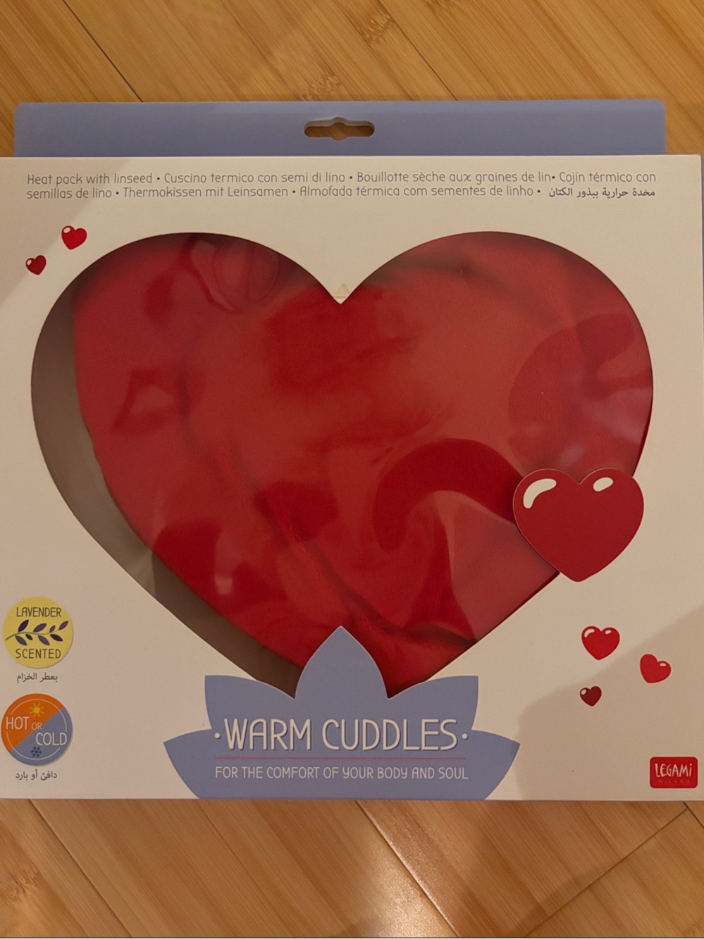 Heart Heat Pack Lavender scent